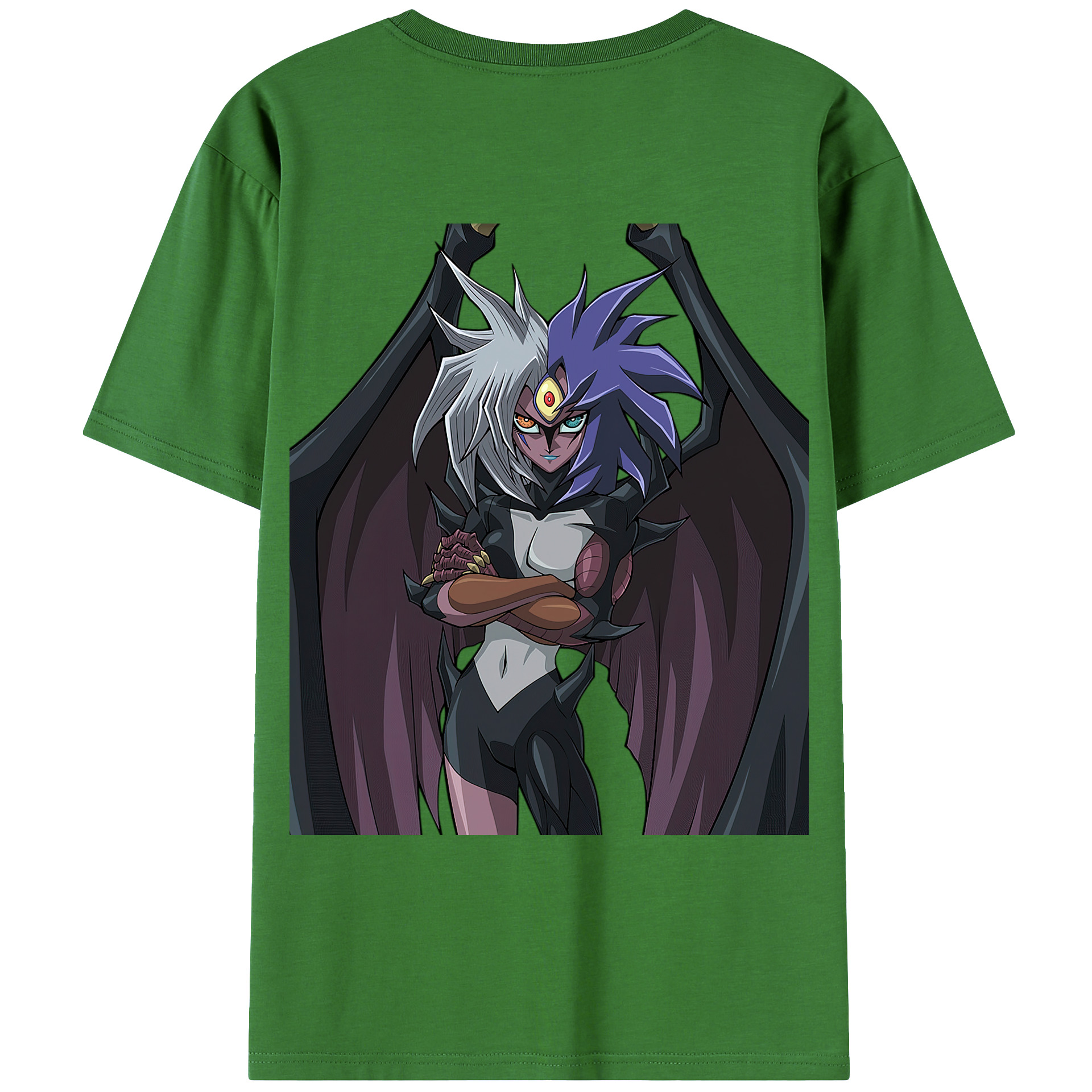 （画像用） 遊☆戯☆王 Yu-Gi-Oh! レディース半袖Tシャツ(バックプリント)